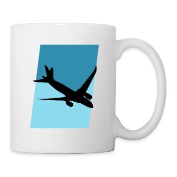 Aerospace Luftfahrt Fliegen - Tasse - Weiß - Rechts