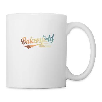 Bakersfield Stadt im Bundesstaat California - Tasse - Weiß - Rechts