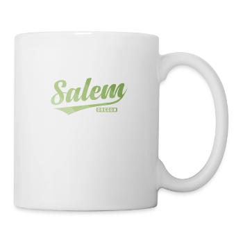 Salem Stadt im Bundesstaat Oregon - Tasse - Weiß - Rechts