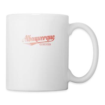 Albuquerque, New Mexico, a city in the U.S. state of New Mexico - Mug - white - Right
