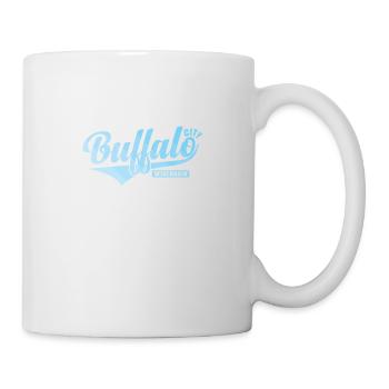 Buffalo City, Wisconsin City aux États-Unis - Mug blanc - blanc - Droite