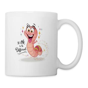 Funny Worm Worms Funny Sayings Funny Animals - Mug - white - Right