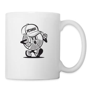 Boule de pétanque pour le Boule de pétanque Cap Boule - Mug blanc - blanc - Droite