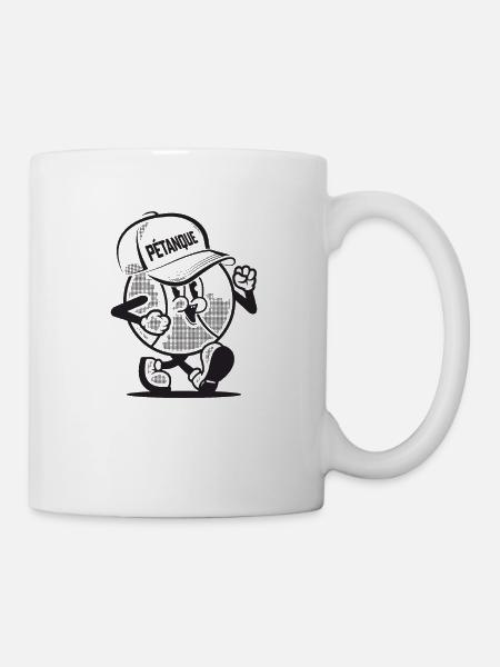 Petanque ball goes to the Boules Petanque Team Cap Boule - Mug - white