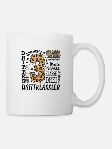 3.Klasse - Tasse - Weiß