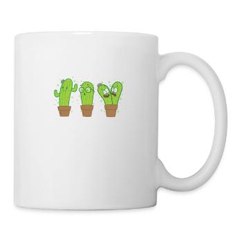 funny cacti - Mug - white - Right