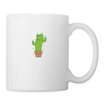 Cactus with good mood - Mug - white - Right