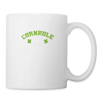 Cornhole cool hobby - Mug - white - Right