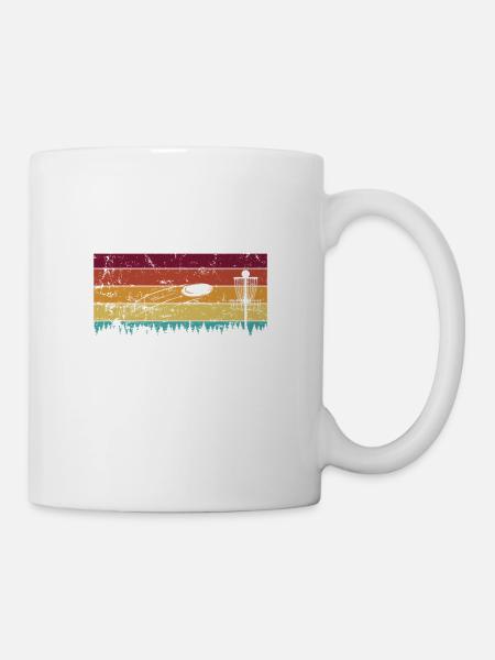 Discgolf Hobby Sport - Tasse - Weiß