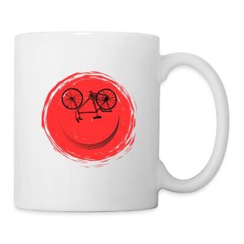 Bicycle Face - Mug - white - Right