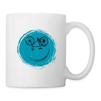 Bicycle Face - Mug - white - Right