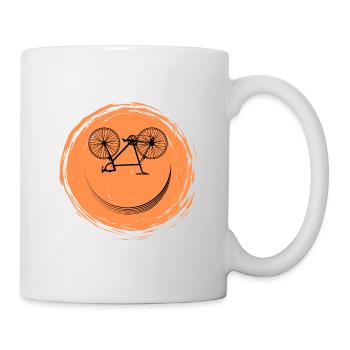 Bicycle Face - Mug - white - Right