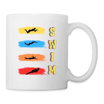 Swim - Mug - white - Right
