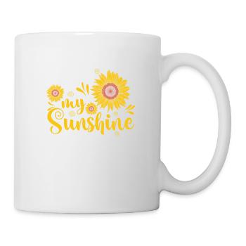 My Sunshine Garden Sunflowers - Mug - white - Right