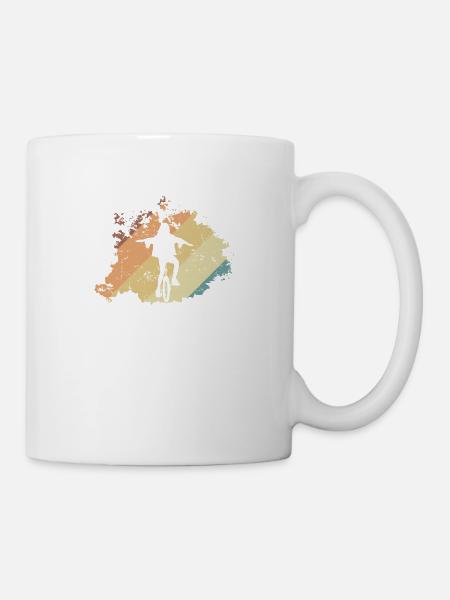 Monocycle mains libres - Mug blanc - blanc