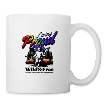 Love Is Love Pride Colors Of Rainbow Equality - Mug - white - Right