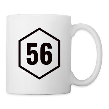 Bretagne - Morbihan 56 - Noir - Mug blanc - blanc - Droite