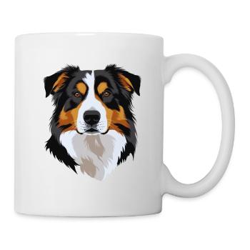 Australian Shepherd - Mug - white - Right