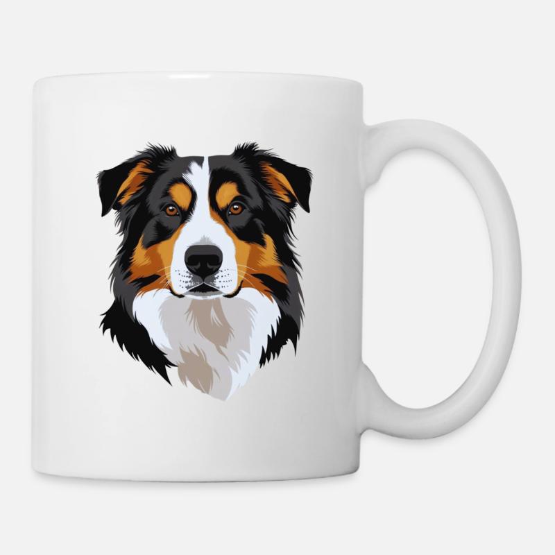 Australian Shepherd - Mug - white