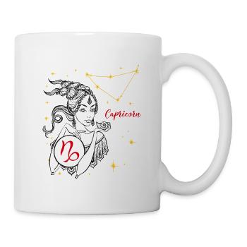 Capricorn - Tasse - Weiß - Rechts