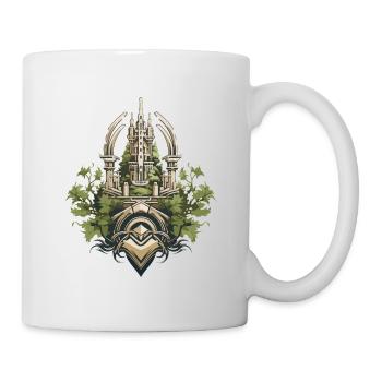 Castle coat of arms - Mug - white - Right