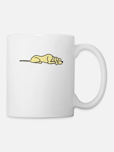 Dog comic - Mug - white