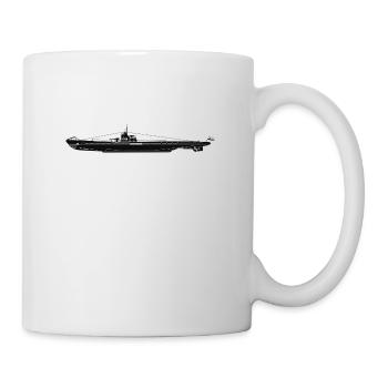 sous-marin - Mug blanc - blanc - Droite