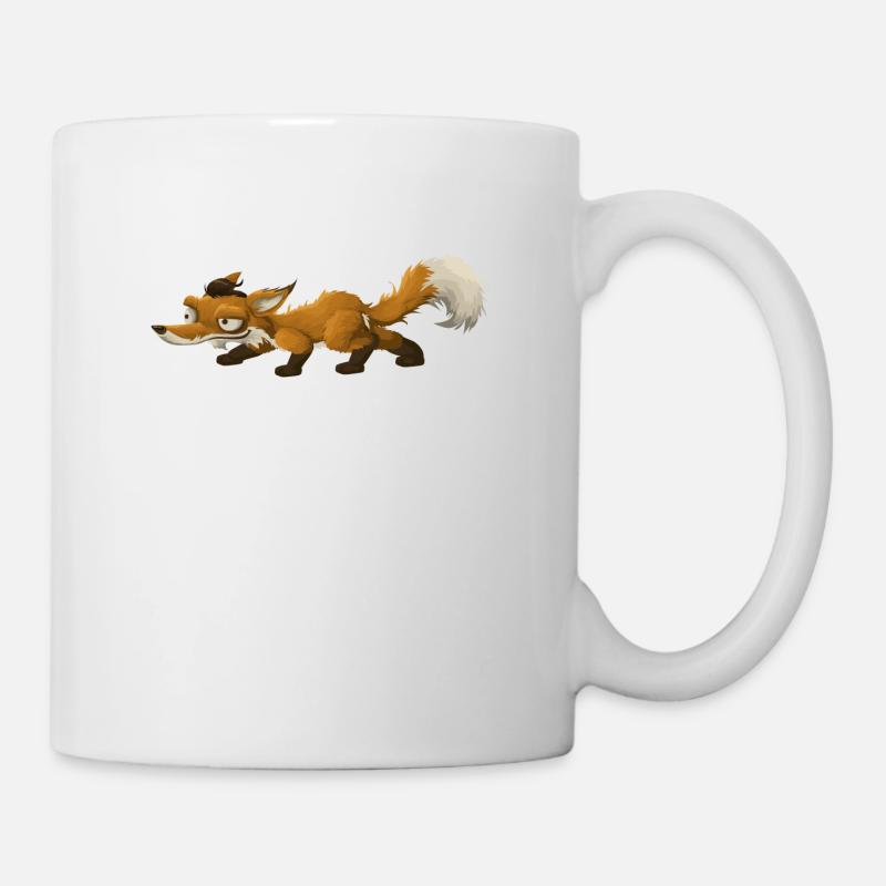 Fuchs - Tasse - Weiß