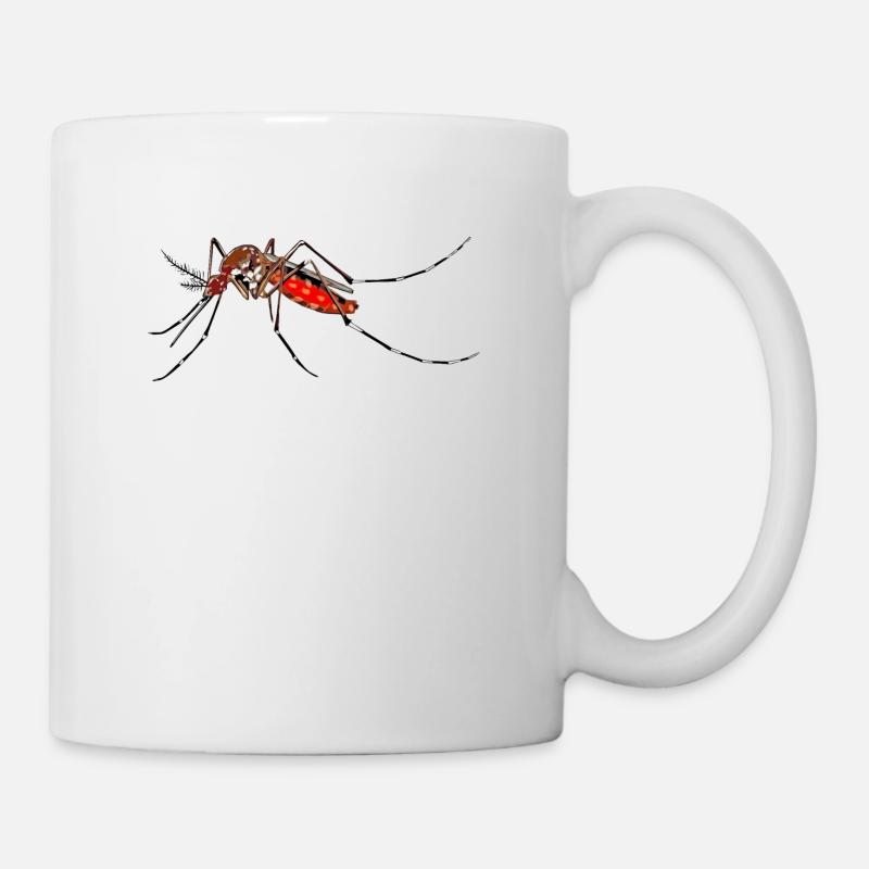 moustique - Mug blanc - blanc