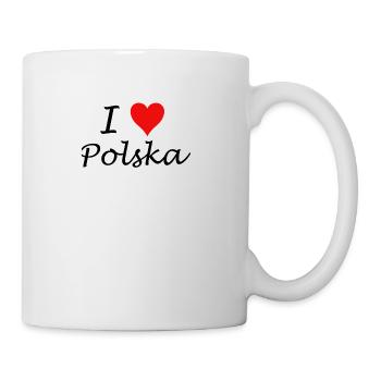 I Love Polska - Mug - white - Right
