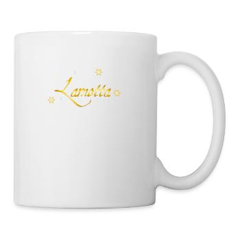 Früher war mehr Lametta Weihnachtsbaum Christmas - Tasse - Weiß - Rechts