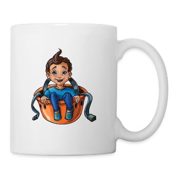 Little baby climber 10 - Mug - white - Right