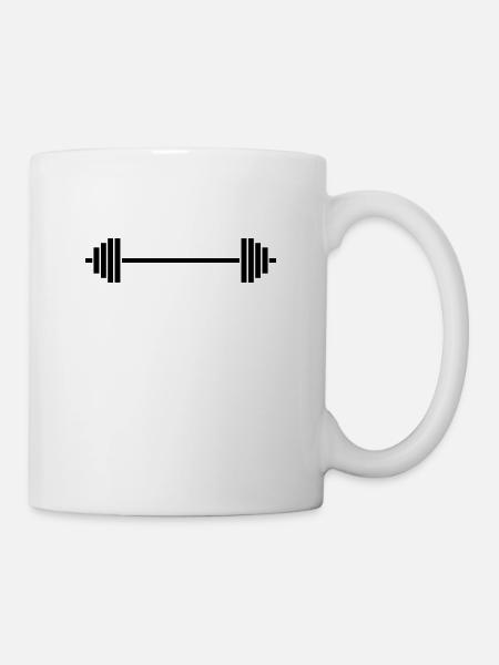athlete - Mug - white