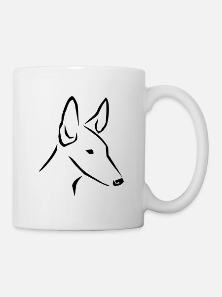 Podenco - Mug - white