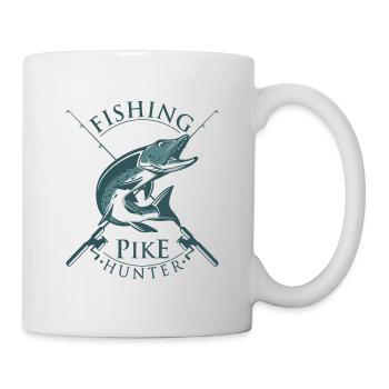 Brochet Pêcher Pike Hunter Fishing - Mug blanc - blanc - Droite