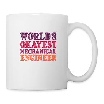 mechanical engineer - Mug - white - Right