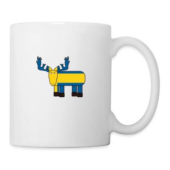 Swedish moose - Mug - white - Right