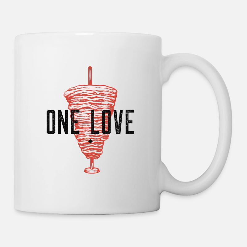Ich Liebe Kebab!! - Tasse - Weiß