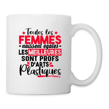 Arts Plastiques Dessin Prof Professeur Métier - Mug blanc - blanc - Droite