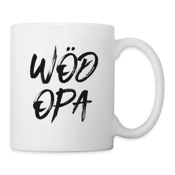 Wöd Opa Österreich Oma tolle Oma beste Oma - Tasse - Weiß - Rechts