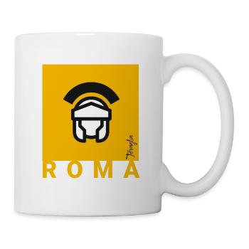 Platz Roma 01 - Tasse - Weiß - Rechts