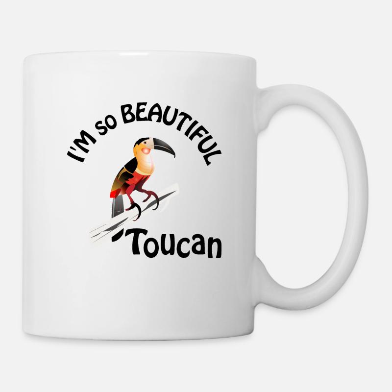 Tukan - Tasse - Weiß