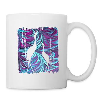 kranich e 74 - Tasse - Weiß - Rechts