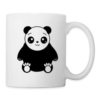 Pandabär Kawaii Kleidung Kawaii Tiere - Tasse - Weiß - Rechts