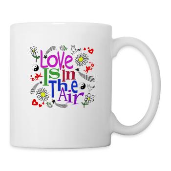 Love is In 1 - Mug blanc - blanc - Droite