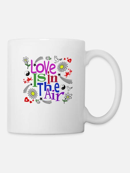 Love is In 1 - Mug blanc - blanc