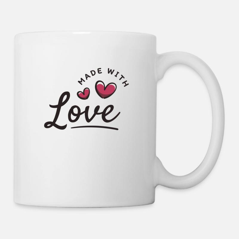 Made With Love - Mug - white