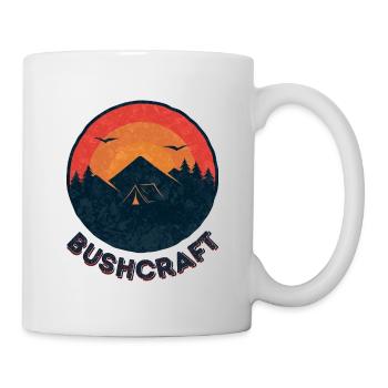 Bushcraft survival - Mug - white - Right