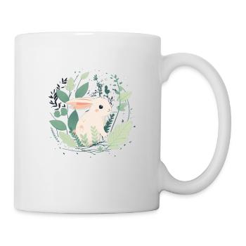 Un lapin mignon - Mug blanc - blanc - Droite