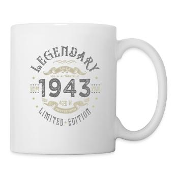 1943 Anniversary legendary since 1943 - Mug - white - Right